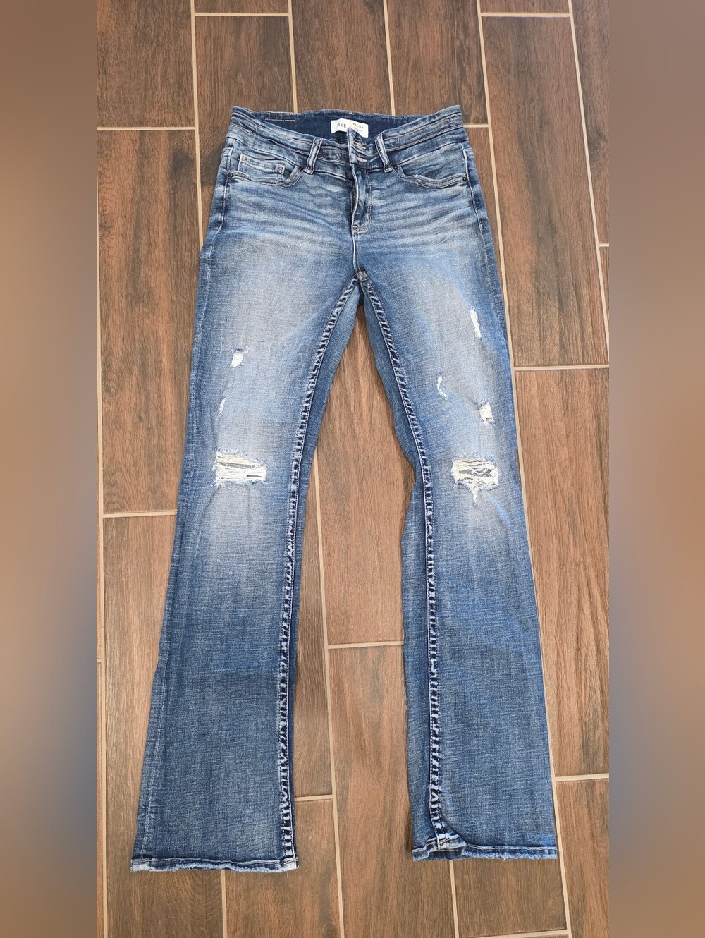BKE Payton Blue Distressed Women's Jeans